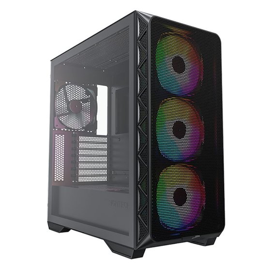 Računalo LINKS Gaming PC G201I / Core Ultra 5 245KF, 32GB DDR5, 1TB SSD NVMe, nVidia GeForce RTX 4060 8GB, WiFi, bez OS, crno
