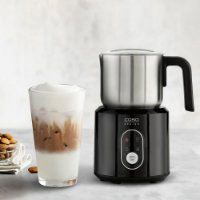Pjenilica za mlijeko CASO DESIGN Crema & Choco Black, 500W, 350 ml, crna