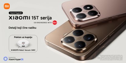 Prikažite detalje za Kupi novi Xiaomi 15T i na poklon dobivaš robotski usisavač! 