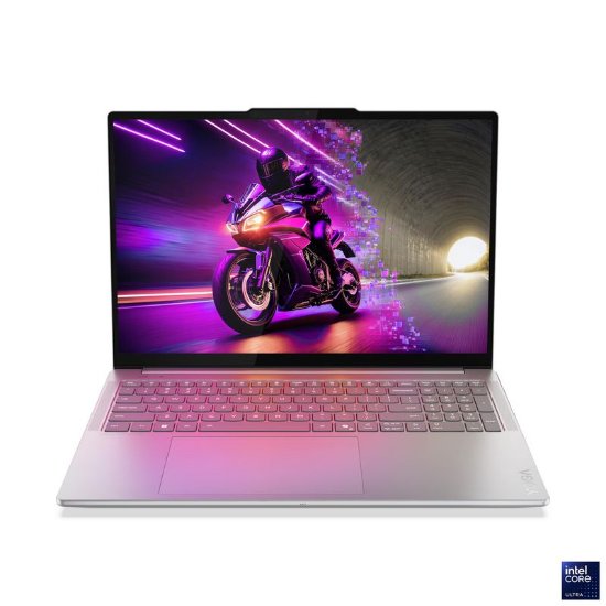 Laptop LENOVO Yoga Pro 9 83L0001HSC / Core Ultra 9 285H, 64GB, 2TB SSD, nVidia GeForce RTX 5070, 16" 3,2K 120Hz OLED Touch, Windows 11 Pro, sivi