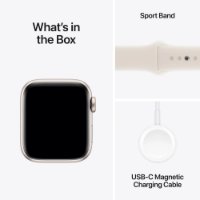 Pametni sat APPLE Watch SE2 V3 GPS, 40mm Starlight Alu Case with Starlight Sport Band - M/L