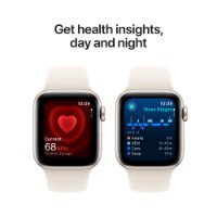 Pametni sat APPLE Watch SE2 V3 GPS, 40mm Starlight Alu Case with Starlight Sport Band - M/L