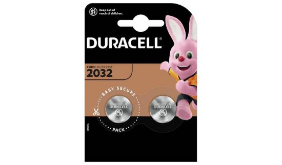 Baterija DURACELL CR 2032 B2, 2 komada