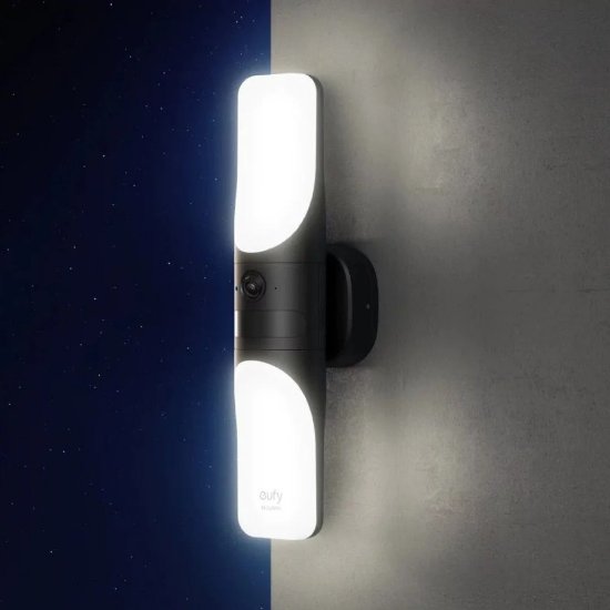 Mrežna nadzorna kamera ANKER Eufy S100 T84A1311, 2K, vanjska, sa svjetlom, crna