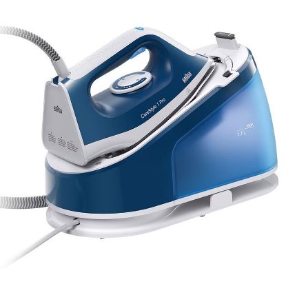 Parna postaja BRAUN IS1512BL, 2200 W, 6 bara, 400 g/min, 1,7 l, plavo-bijela
