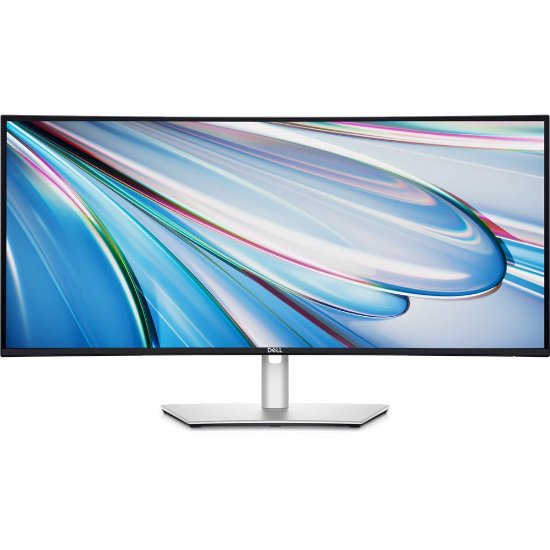 Premium monitor 34" DELL U3425WE, UWQHD, IPS, 120Hz, 5ms, 300cd/m2, zakrivljeni, zvučnici, srebrni