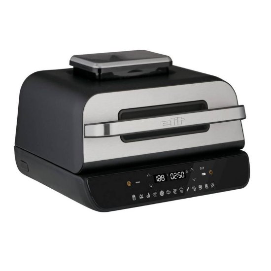 Friteza na vrući zrak ELIT GrillFry360 Max, 12u1, 1800W, 2,8 l, crna