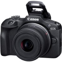 Digitalni fotoaparat CANON EOS R100 18-45 + 55-120, 25.8 Mpx, UHD 4K, crni