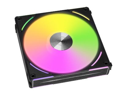 Ventilator LIAN LI UNI FAN AL140 V2, RGB, 140mm PWM, crni