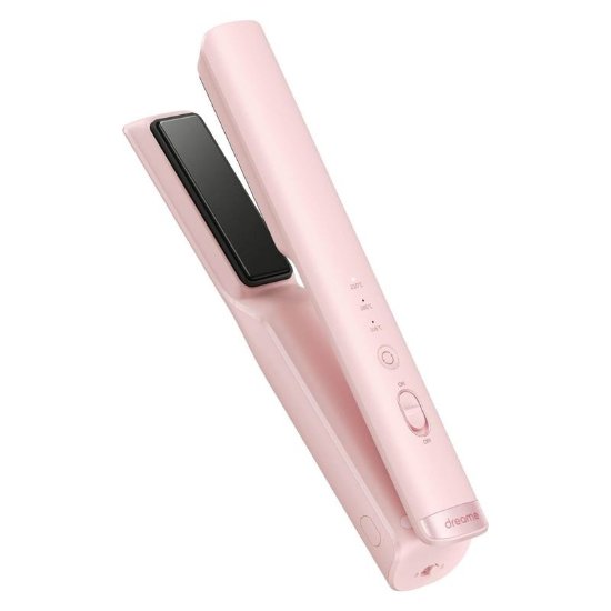 Pegla za kosu DREAME Glamour, bežična, roza