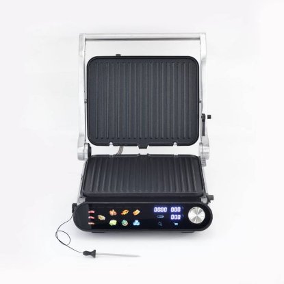Roštilj ELIT GrillZilla, preklopni, električni, 2200 W, inox