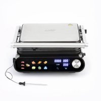 Roštilj ELIT GrillZilla, preklopni, električni, 2200 W, inox