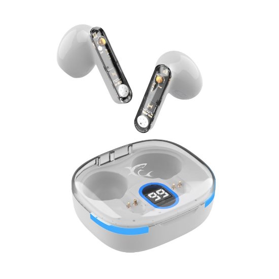 Slušalice WHITE SHARK GEB-TWS37 Hyperbeat, in-ear, bežične, bluetooth, bijele
