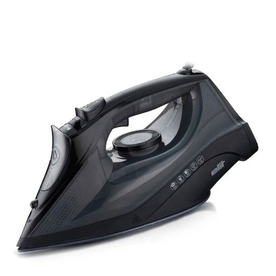 Glačalo ELIT parno Cerra-2400, Anti-Calc, 2400 W, 450 ml, crno