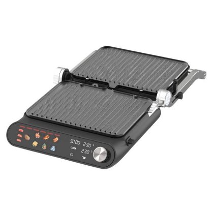 Roštilj ELIT GrillZilla, preklopni, električni, 2200 W, inox