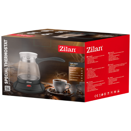 Kuhalo za kavu ZILAN ZLN4940, 600 W, stakleno