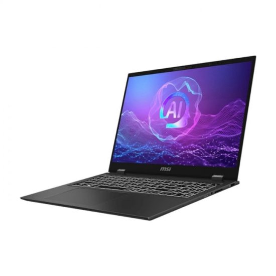 Laptop MSI Prestige 16 AI+ Evo B2VMG-050HR / Core Ultra 9 288V, 32GB, 1TB SSD, Intel Arc Graphics, 16" UHD+ OLED, Windows 11 Pro, crni