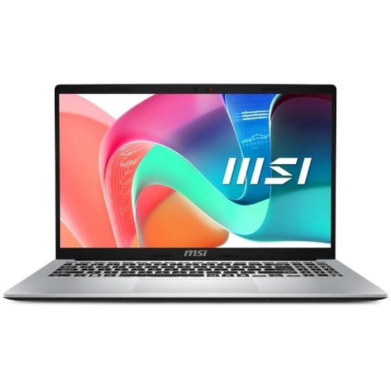 Laptop MSI Modern 15 F1MG-652XHR / Core 7 150U, 16GB, 512GB SSD, Intel HD Graphics, 15.6" FHD IPS, Windows 11, srebrni