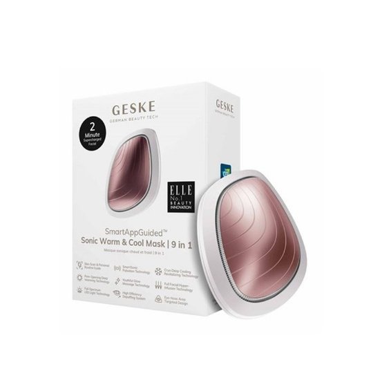 Uređaj za njegu lica GESKE Sonic Warm & Cool Mask Device, 9u1, starlight