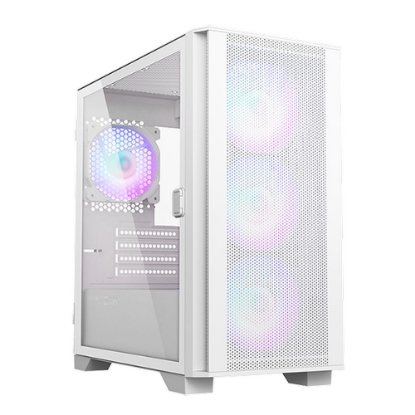 Kućište MONTECH Air 100 ARGB, prozor, RGB, mATX, bijelo