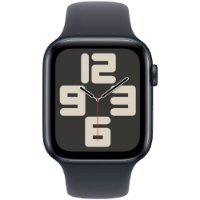 Pametni sat Apple Watch SE 2024 GPS, 44mm Midnight Aluminium Case, crni