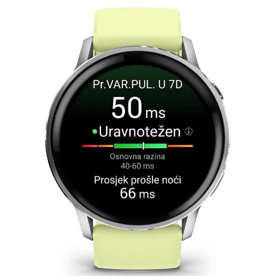 Pametni sat GARMIN Venu 4, 45mm, GPS, multisport, žuti