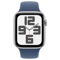 Pametni sat Apple Watch SE 2024 GPS, 40mm, Silver Aluminium Case, plavi