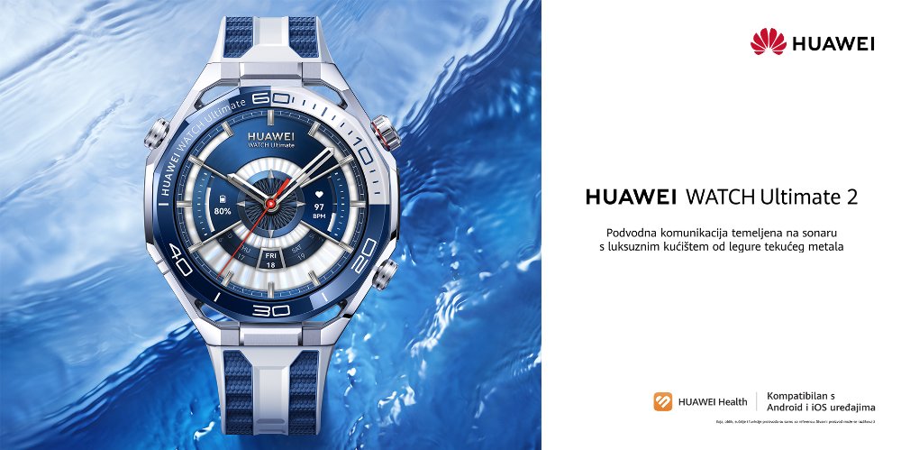 Prikažite detalje za HUAWEI Watch Ultimate 2 – luksuzni sat za ekstremne uvjete