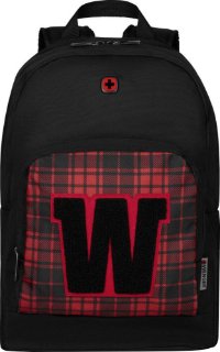 Ruksak za laptop WENGER Crango 16", crno-crveni