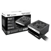 Napajanje 600W, THERMALTAKE Smart W3 80+, ATX 3.1, 120mm vent., 80+, crno