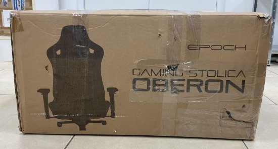 RABLJENI - Gaming stolica EPOCH Oberon, crna