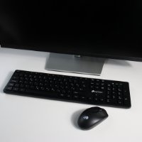 Tipkovnica + miš OCTIO KM100W, crni, bežični