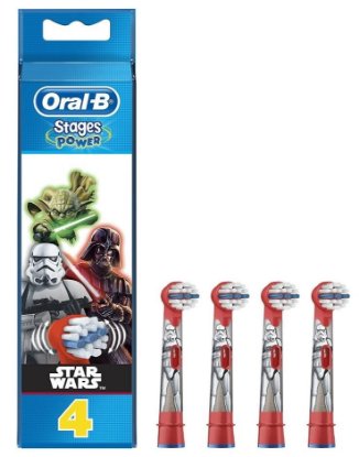 Zamjenske glave četkice za zube ORAL-B 10-4 Star Wars