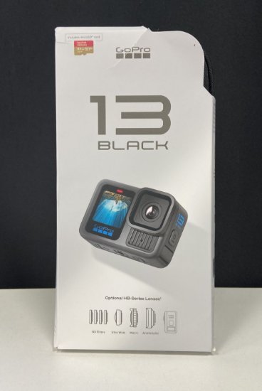 RABLJENI - Sportska digitalna kamera GOPRO HERO 13 Black, 5.3K60/4K120/2.7K240, 27MP, Touchscreen, Voice Control, HyperSmooth 6.0