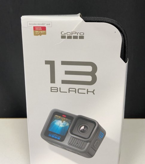 RABLJENI - Sportska digitalna kamera GOPRO HERO 13 Black, 5.3K60/4K120/2.7K240, 27MP, Touchscreen, Voice Control, HyperSmooth 6.0