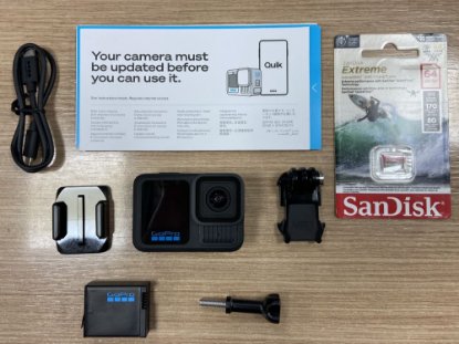 RABLJENI - Sportska digitalna kamera GOPRO HERO 13 Black, 5.3K60/4K120/2.7K240, 27MP, Touchscreen, Voice Control, HyperSmooth 6.0