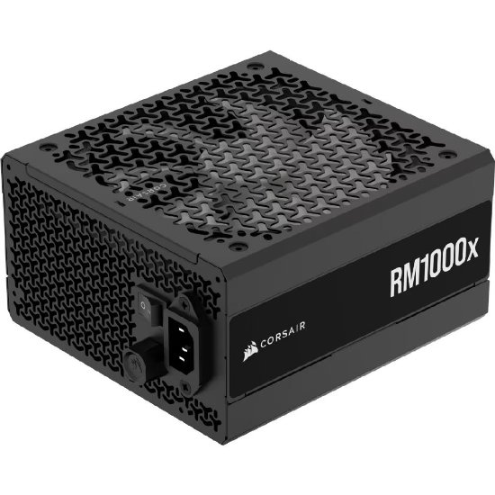 Napajanje 1000W, CORSAIR RM1000x Series CP-9020271-EU, ATX 3.1, 135mm vent., 80+ Gold, modularno