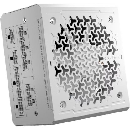 Napajanje 1000W, CORSAIR RM1000e CP-9020294-EU, ATX 3.1, 120mm vent., 80+ Gold, modularno, bijelo