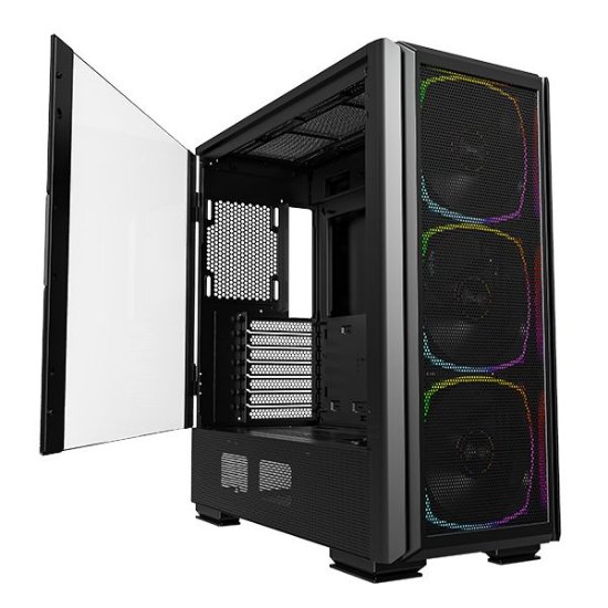 Kućište MONTECH Sky Two GX, prozor, RGB, E-ATX, crno
