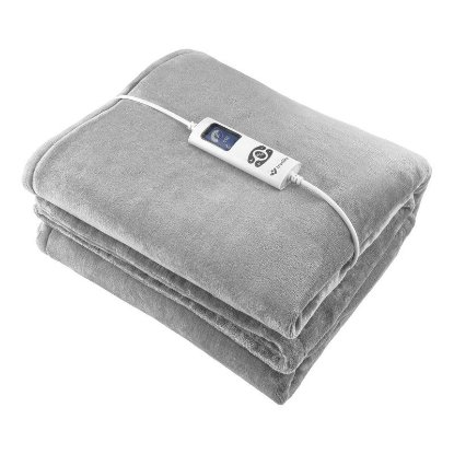 Električna deka TRUELIFE HeatBlanket 1813, 160W, 180x130 cm, siva