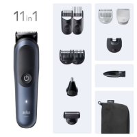 Aparat za šišanje/trimer BRAUN serija 7 7540, 11 u 1, kosa, brada, nos, plavi