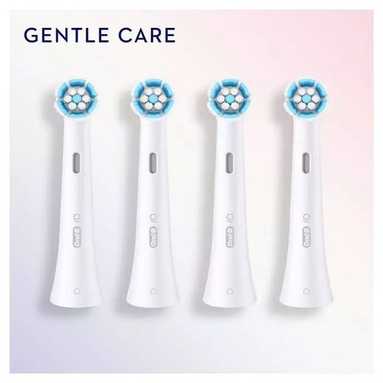 Zamjenske glave četkice za zube ORAL-B iO Gentle Care White, 4 kom