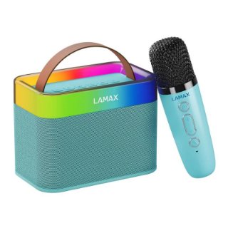 Karaoke LAMAX KaraokeKid1, 10W, LED, mikrofon, plave