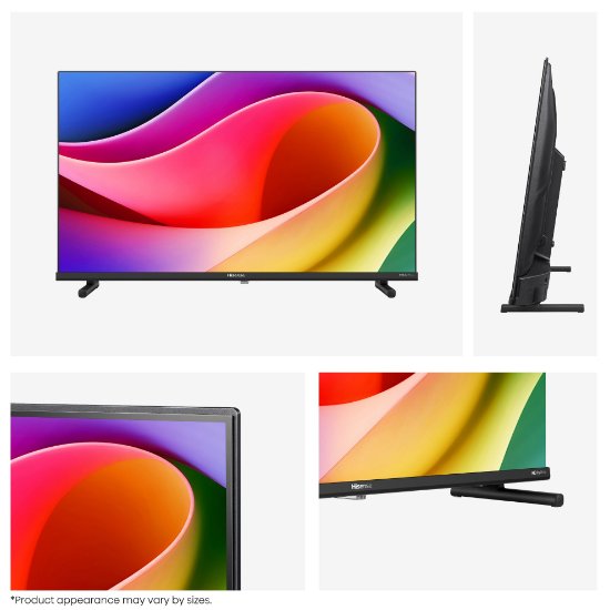 QLED TV 40" HISENSE 40A5Q, Smart TV, FHD, DVB-T2/C/S2, USB, Wi-Fi, crni - energetski razred F