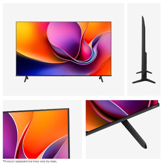 LED TV 50" HISENSE 50A6Q, Smart TV, 4K UHD, DVB-T2/C/S2, USB, Wi-Fi, BT, crni - energetski razred E
