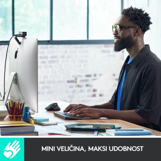 Tipkovnica LOGITECH MX Keys mini, bežična, BT, srebrna