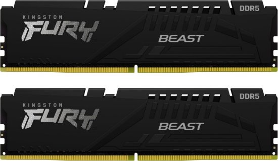 Memorija PC-44800, 32GB, KINGSTON Fury Beast KF556C36BBEK2-32, DDR5 5600MHz, kit 2x16GB
