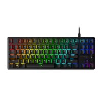 Tipkovnica HyperX Alloy Origins Core, mehanička, HyperX Aqua, RGB, crna, HX-KB7AQX-US, USB