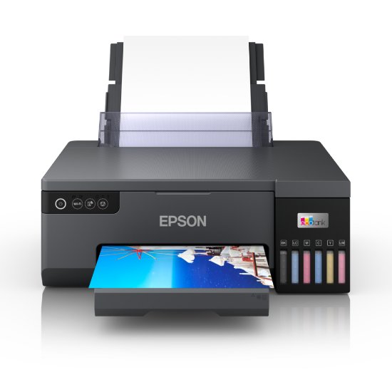 Printer EPSON EcoTank L8050 Photo, tintni, USB, WiFi, crni