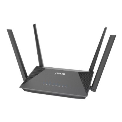 Router ASUS RT-AX52, AX1800, 802.11a/b/g/n/ac/ax, 3x 10/100/1000 LAN + WAN, 4 antene, bežični Router ASUS RT-AX52, AX1800, 802.11a/b/g/n/ac/ax, 3x 10/100/1000 LAN + WAN, 4 antene, bežični